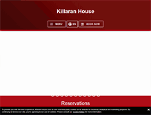 Tablet Screenshot of killaranhousekillarney.com